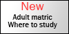 Where to study for adult matric